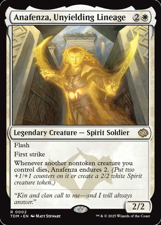 Anafenza, Unyielding Lineage [TDM]