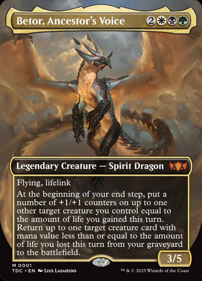 Betor, Ancestor's Voice <borderless> [TDC]