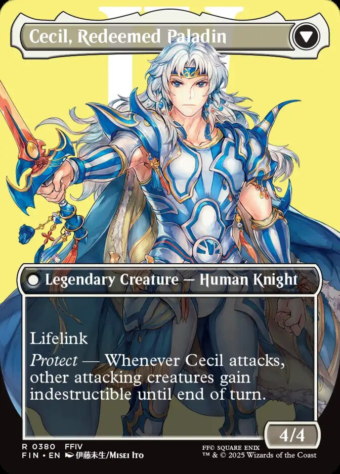 Cecil, Redeemed Paladin <borderless> [FIN]
