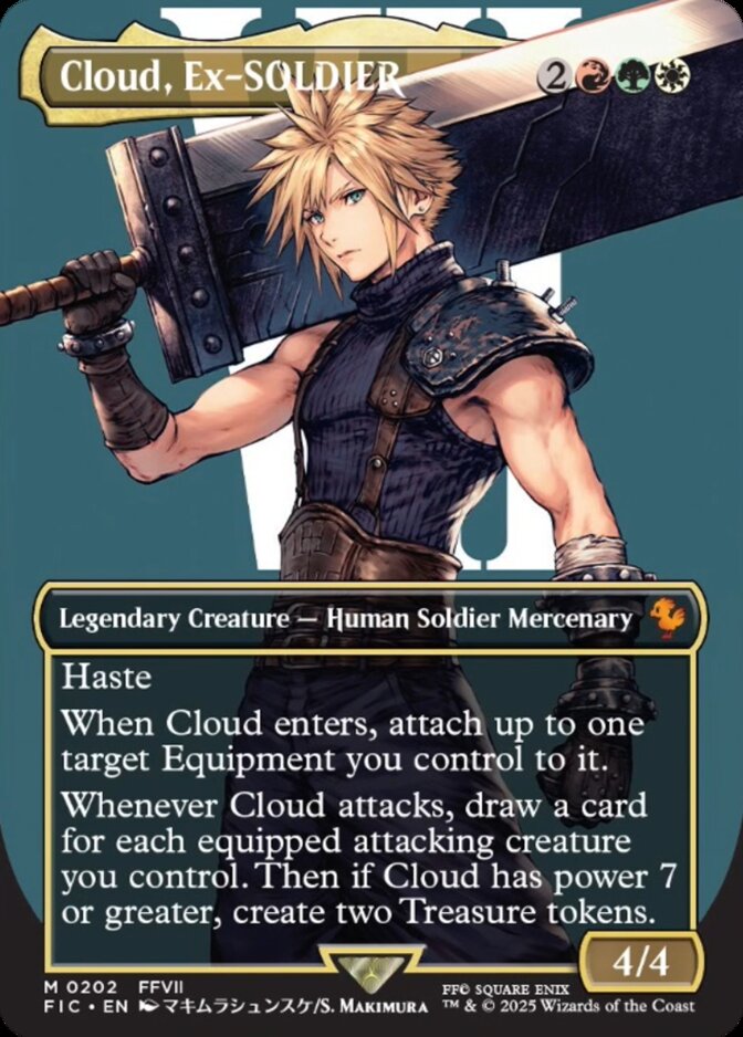 Cloud, Ex-SOLDIER <borderless> [FIC]