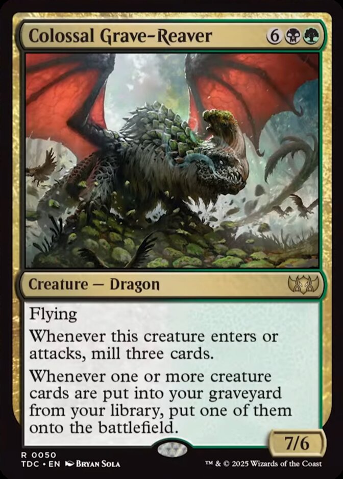 Colossal Grave-Reaver [TDC]