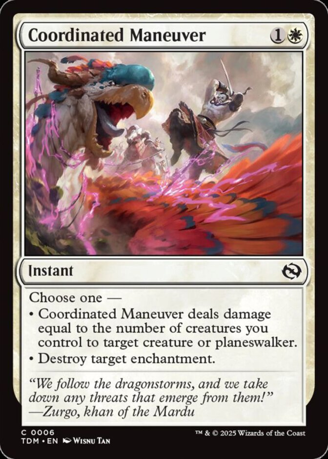 Coordinated Maneuver [TDM]