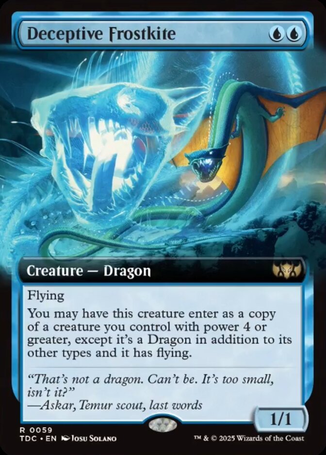 Deceptive Frostkite <extended> [TDC]