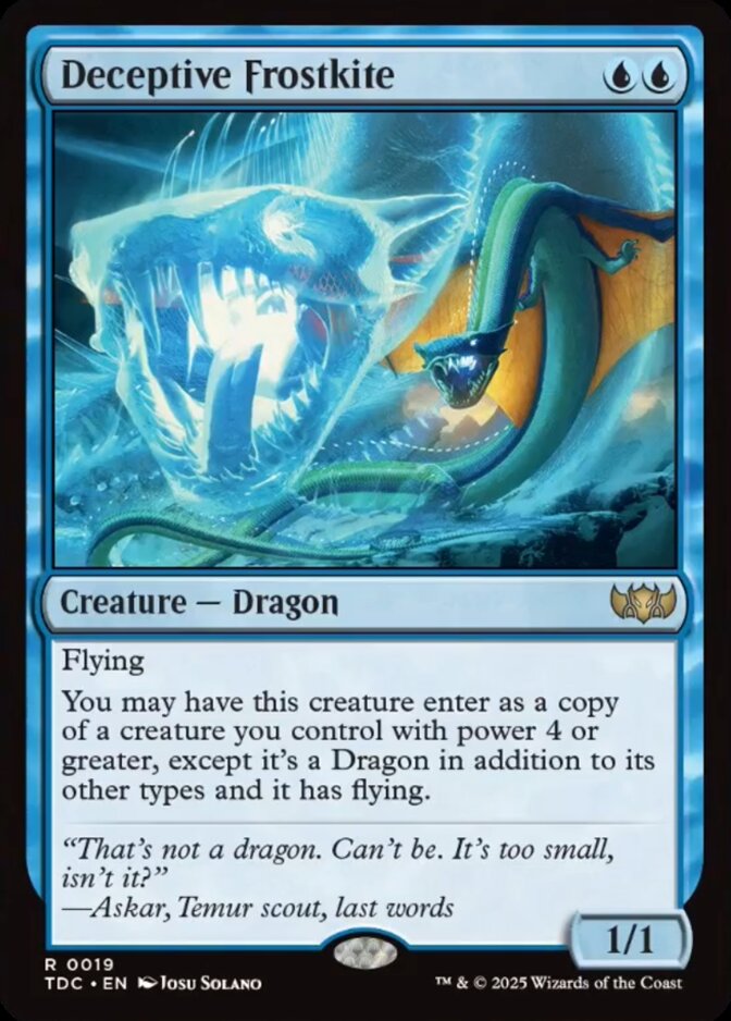 Deceptive Frostkite [TDC]