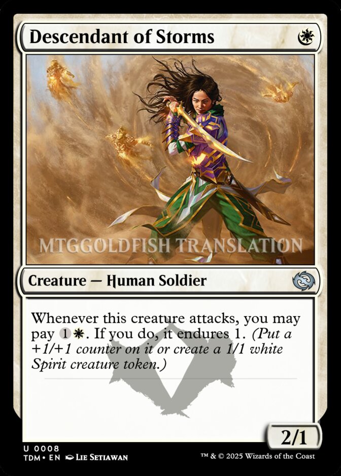 Descendant of Storms [TDM]