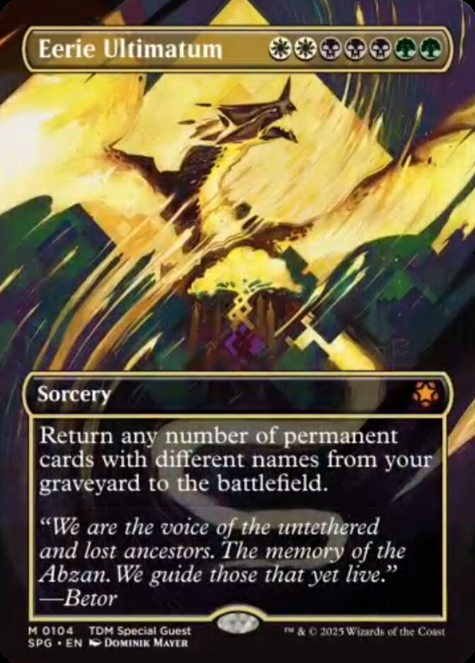 Eerie Ultimatum <TDM Special Guest> [SPG]