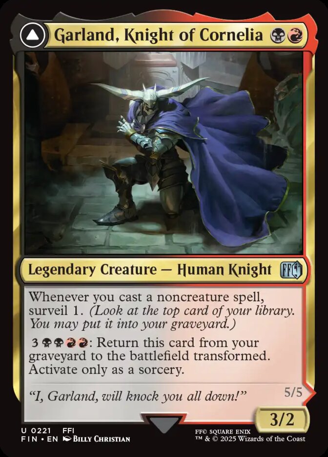 Garland, Knight of Cornelia [FIN]
