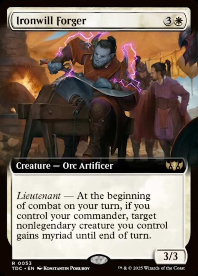 Ironwill Forger <extended> [TDC]