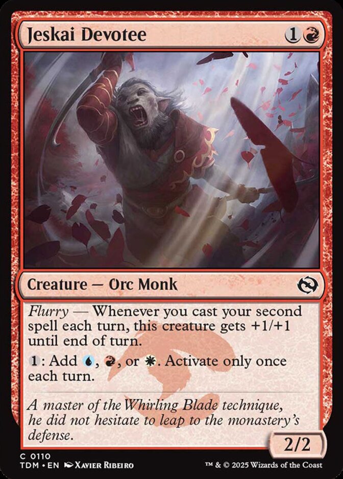 Jeskai Devotee [TDM]
