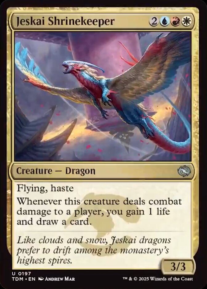 Jeskai Shrinekeeper [TDM]