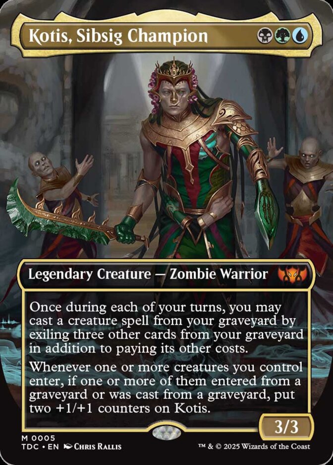 Kotis, Sibsig Champion <borderless> [TDC]