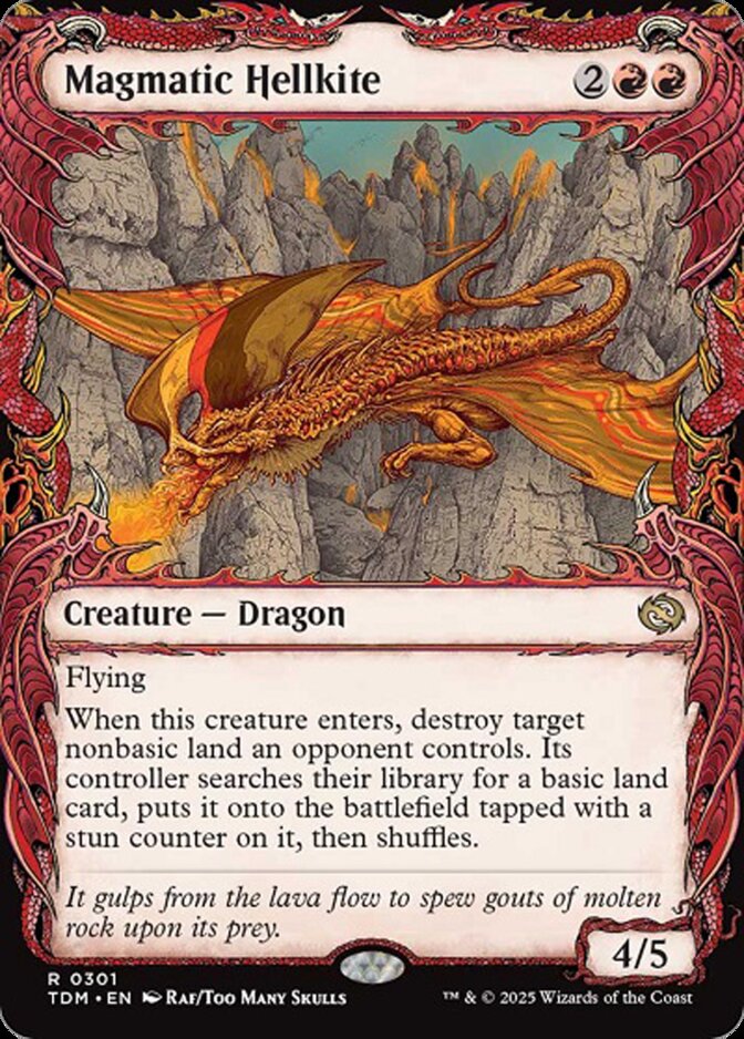 Magmatic Hellkite <showcase> [TDM]