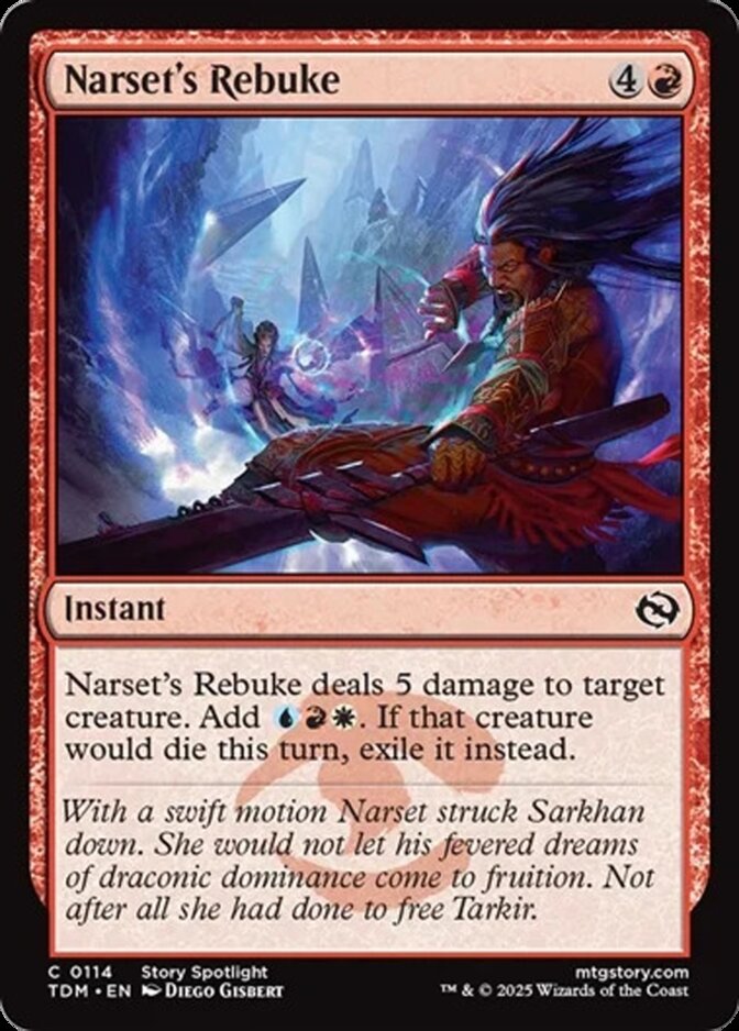 Narset's Rebuke [TDM]