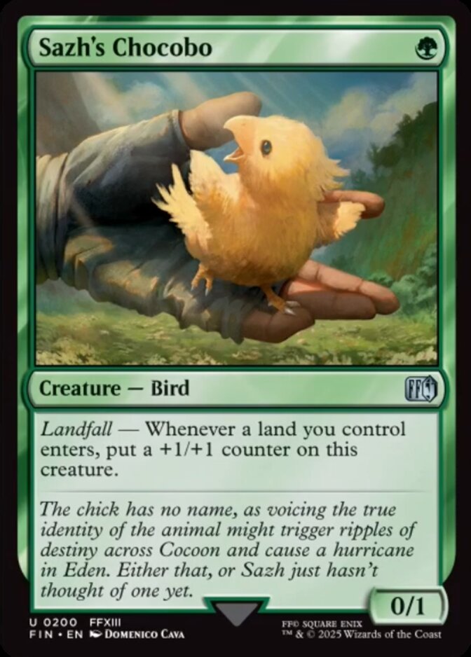 Sazh's Chocobo [FIN]