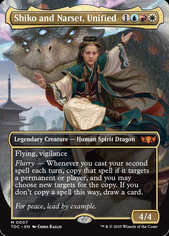 Shiko and Narset, Unified <borderless> [TDC]