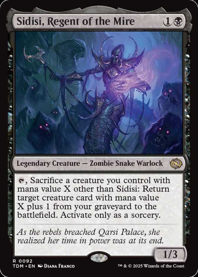 Sidisi, Regent of the Mire [TDM]