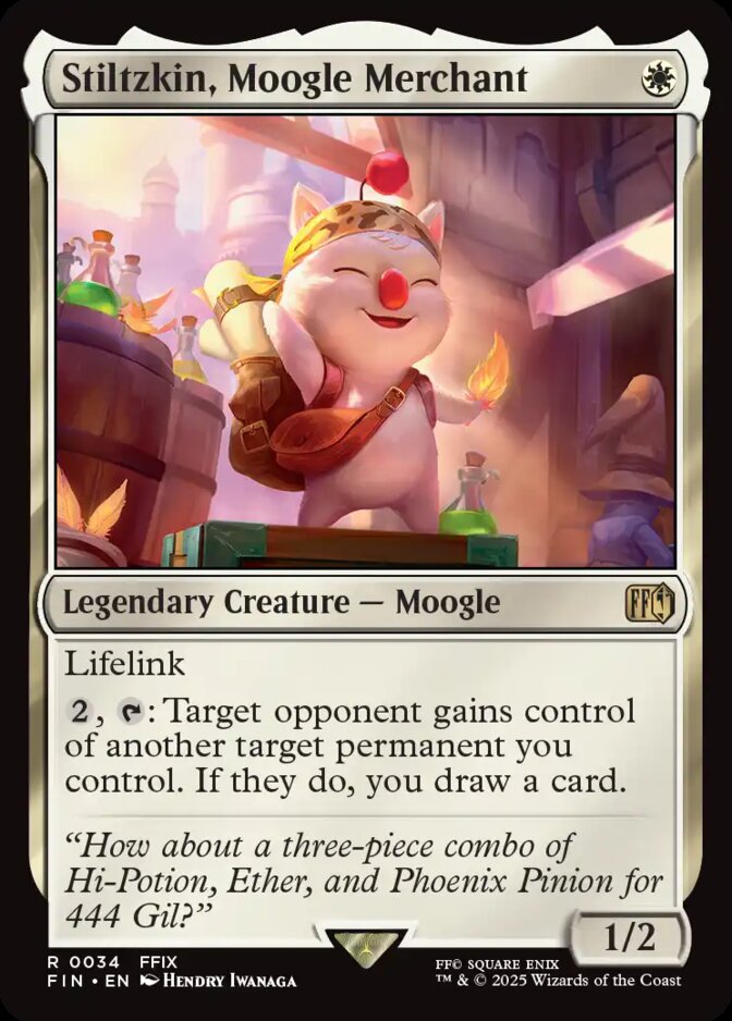 Stiltzkin, Moogle Merchant [FIN]