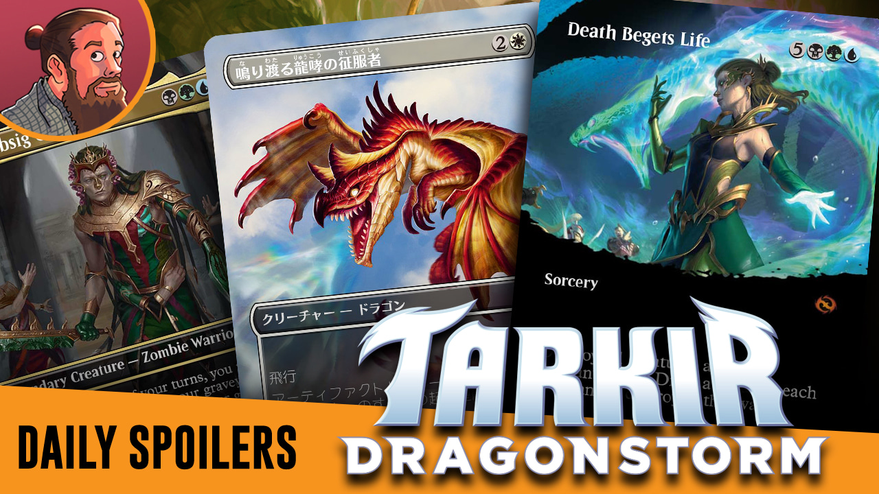 Image for Tarkir: Dragonstorm Spoilers — March 21 | New Decree of Pain, Stony Silence Dragon and Sultai Precon!