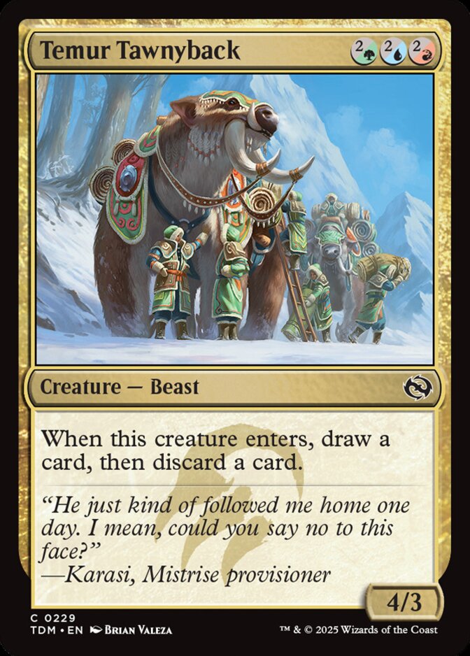 Temur Tawnyback [TDM]