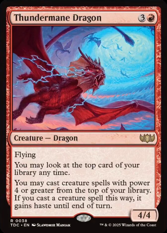 Thundermane Dragon [TDC]