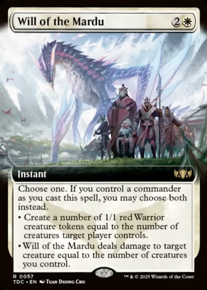 Will of the Mardu <extended> [TDC]